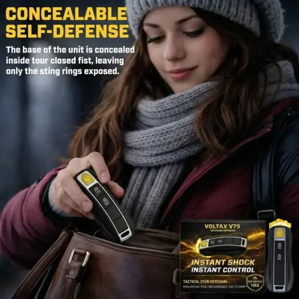 🔦 Voltax ShockForce 75M Stun Car Keychain ⚡ 2026 Flash Sale 75% OFF ️ - Image 4