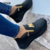 Women’s Double Side Zip Sports Shoes