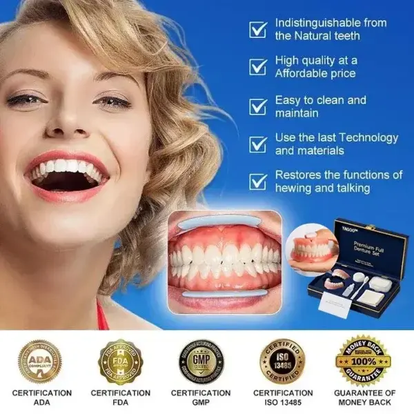 – Medical Full Denture with Strong Suctiond - Image 2