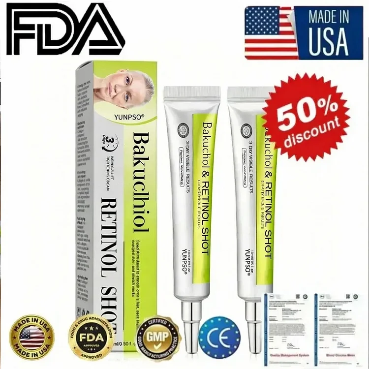 Bakuchiol & Vita-A Retinol Shot Wrinkle-Lift Tightening cream