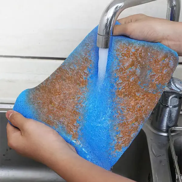 Kitchen cleaning deerskin suede rag - Image 7
