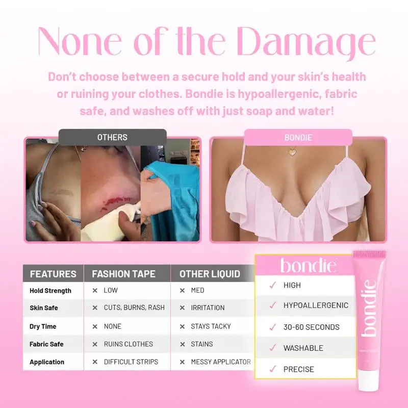 Body Adhesive All-Day Hold Sweatproof & Invisible Fit - Image 5