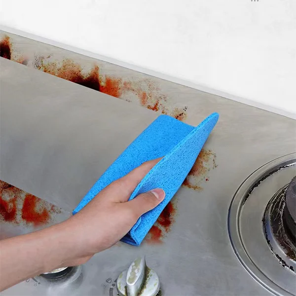 Kitchen cleaning deerskin suede rag - Image 4