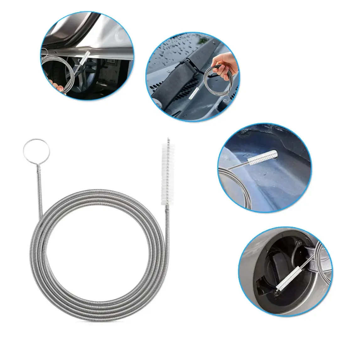 Car Drain Dredge Cleaning Scrub Brush - Image 2