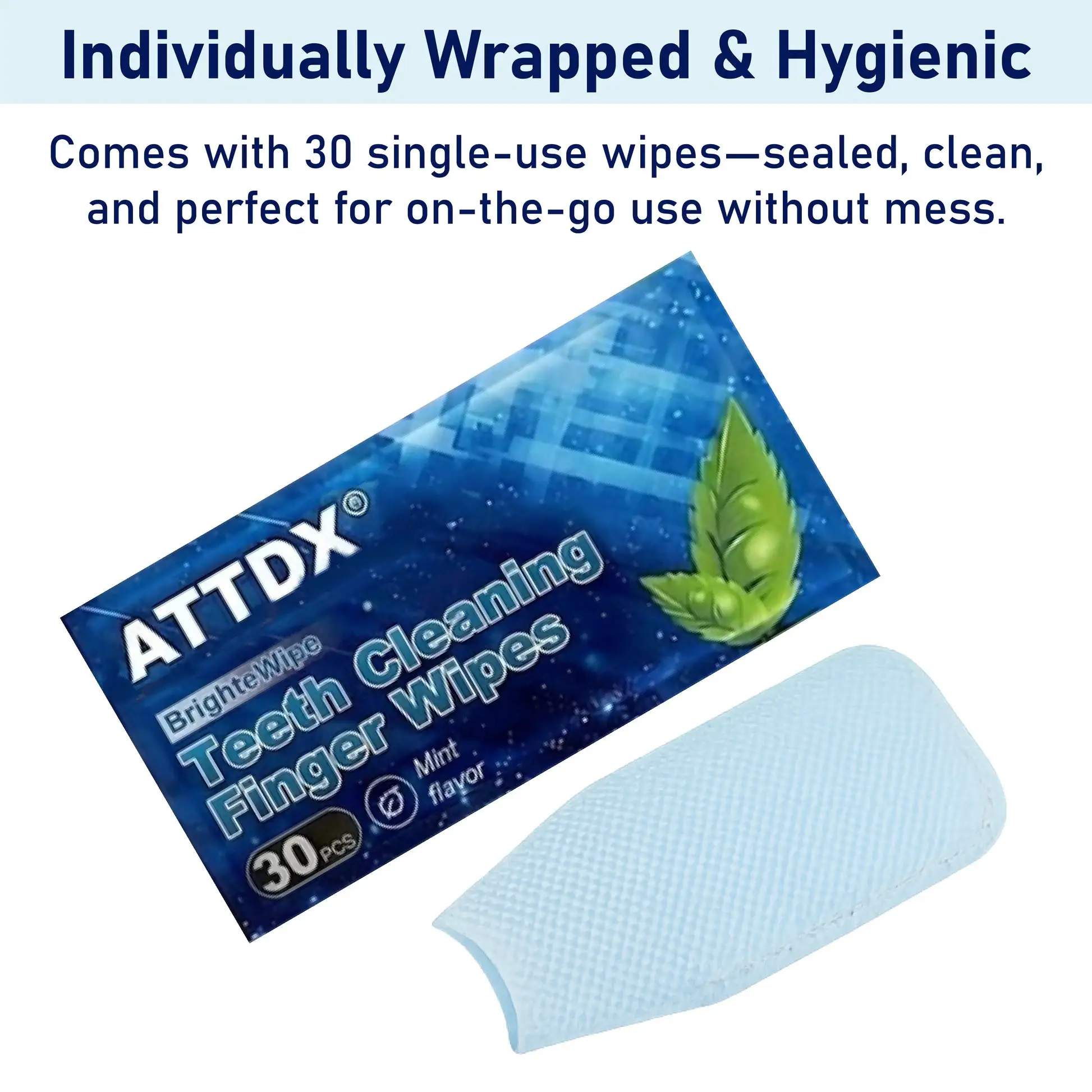 BrighteWipe Teeth Cleaning Finger Wipes - Image 7