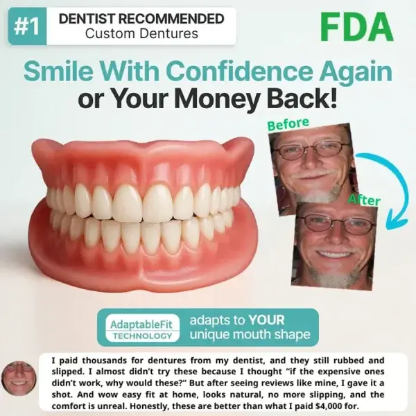 Custom-Fit Fully Functional Dentures - Image 9