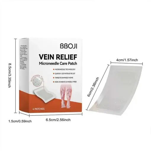 Advanced Micro-Needle Patch Designed for Targeted Leg Comfort Support ,Instant Relief,Long-Term Results - Image 8