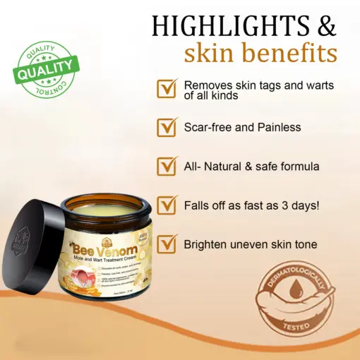 Bee Venom Mole and Wart Treatment Cream - Image 9