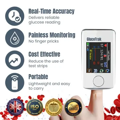 GlucoTrak Glucose Monitoring Device – 👨⚕️British Diabetic Association (BDA) - Image 2