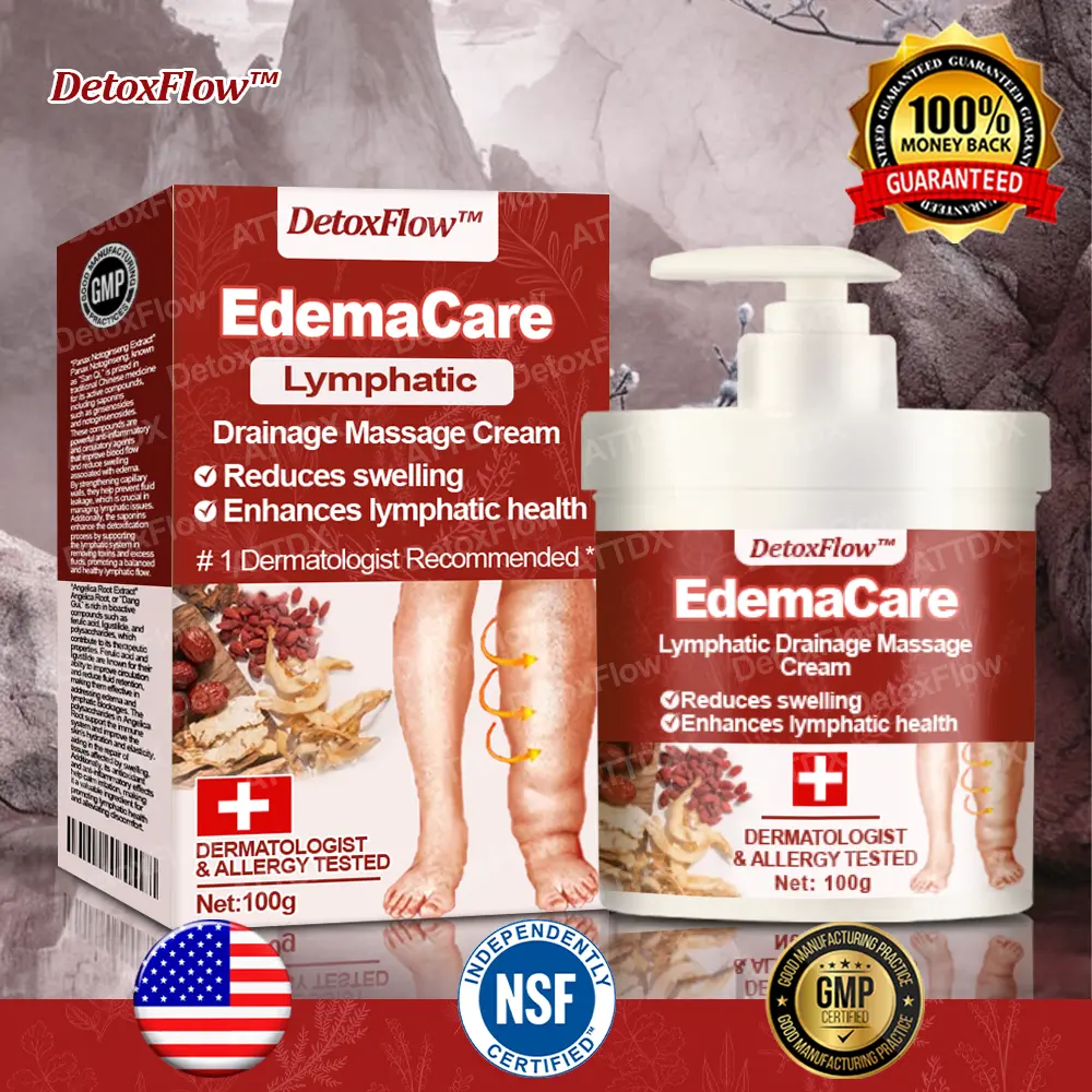EdemaCare Lymphatic Drainage Massage Cream