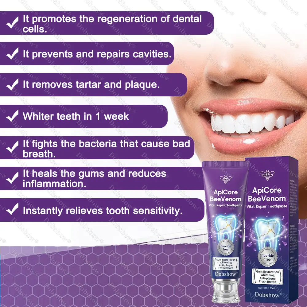 🐝 ApiCore BeeVenom Vital Repair Toothpaste - Image 8