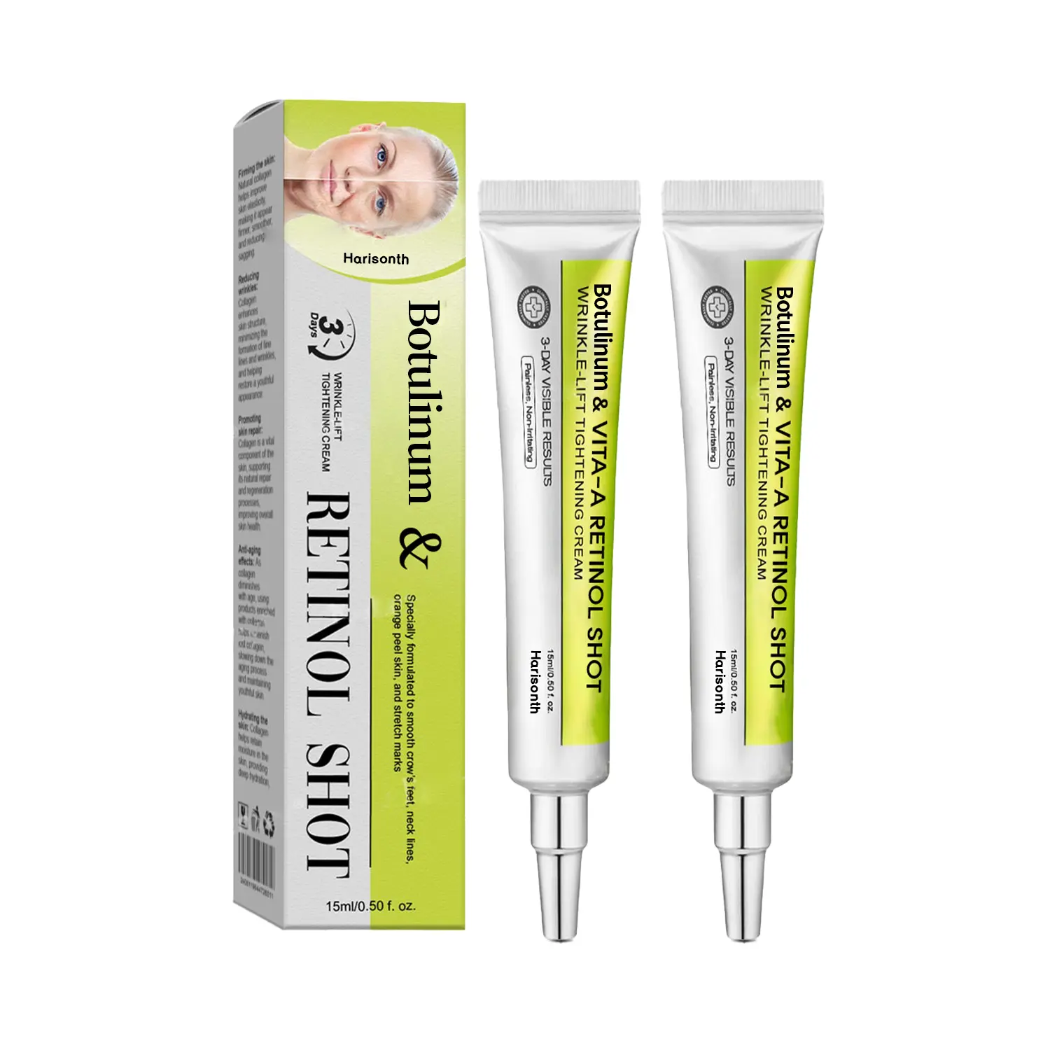 Final 3 Hours: 70%OFF🔥 Harisonth Botulinum & Vita-A Retinol Shot Wrinkle-Lift Tightening cream✨ - Image 11