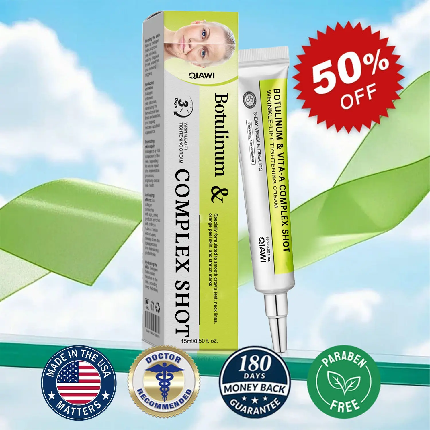 Botulinum & Vita-A Complex Shot Wrinkle-Lift Tightening cream