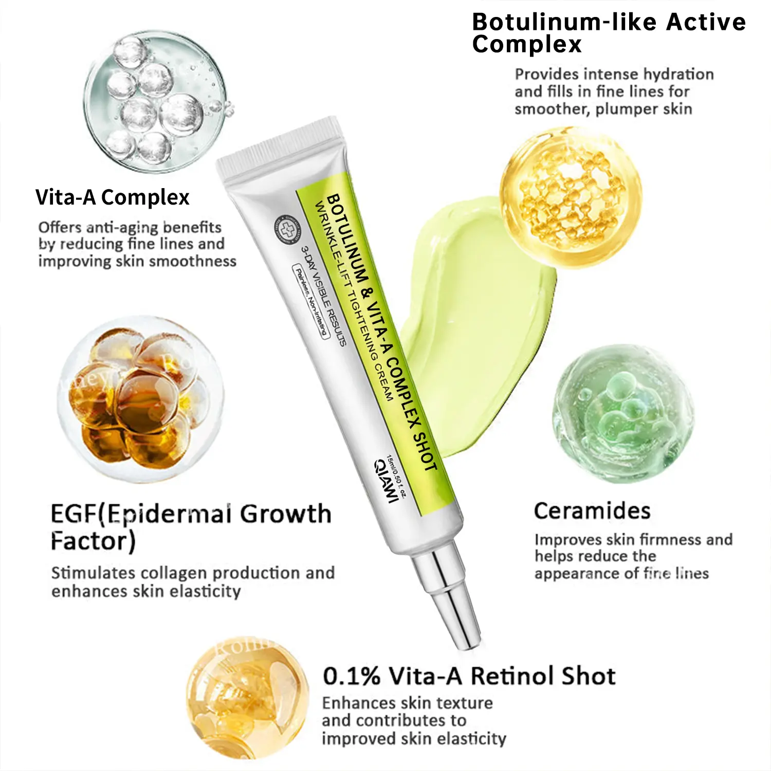 Botulinum & Vita-A Complex Shot Wrinkle-Lift Tightening cream - Image 10