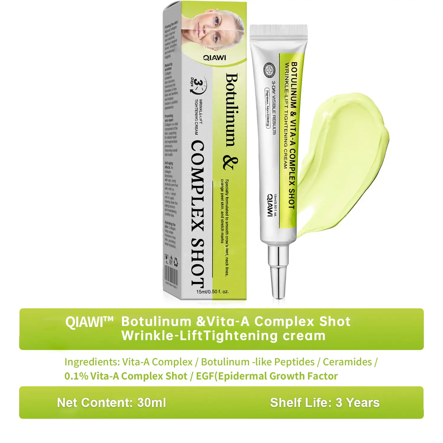 Botulinum & Vita-A Complex Shot Wrinkle-Lift Tightening cream - Image 16
