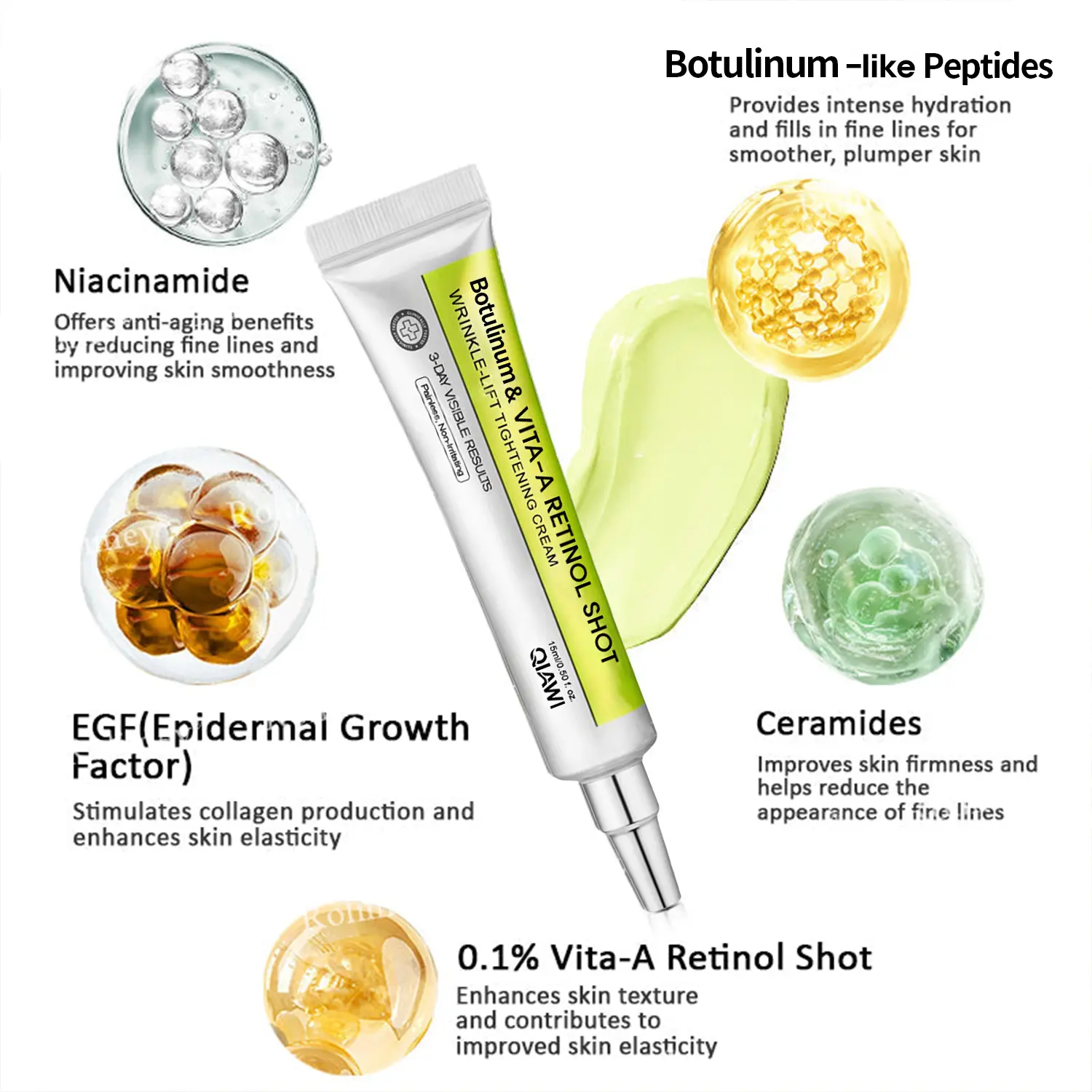 🔥Final 3 Hours: 70%OFF🔥 Botulinum & Vita-A Retinol Shot Wrinkle-Lift Tightening cream✨ - Image 10