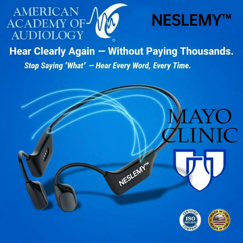 Osseous Conduction Ergonomic Bone-Vibration Clarity Earphones