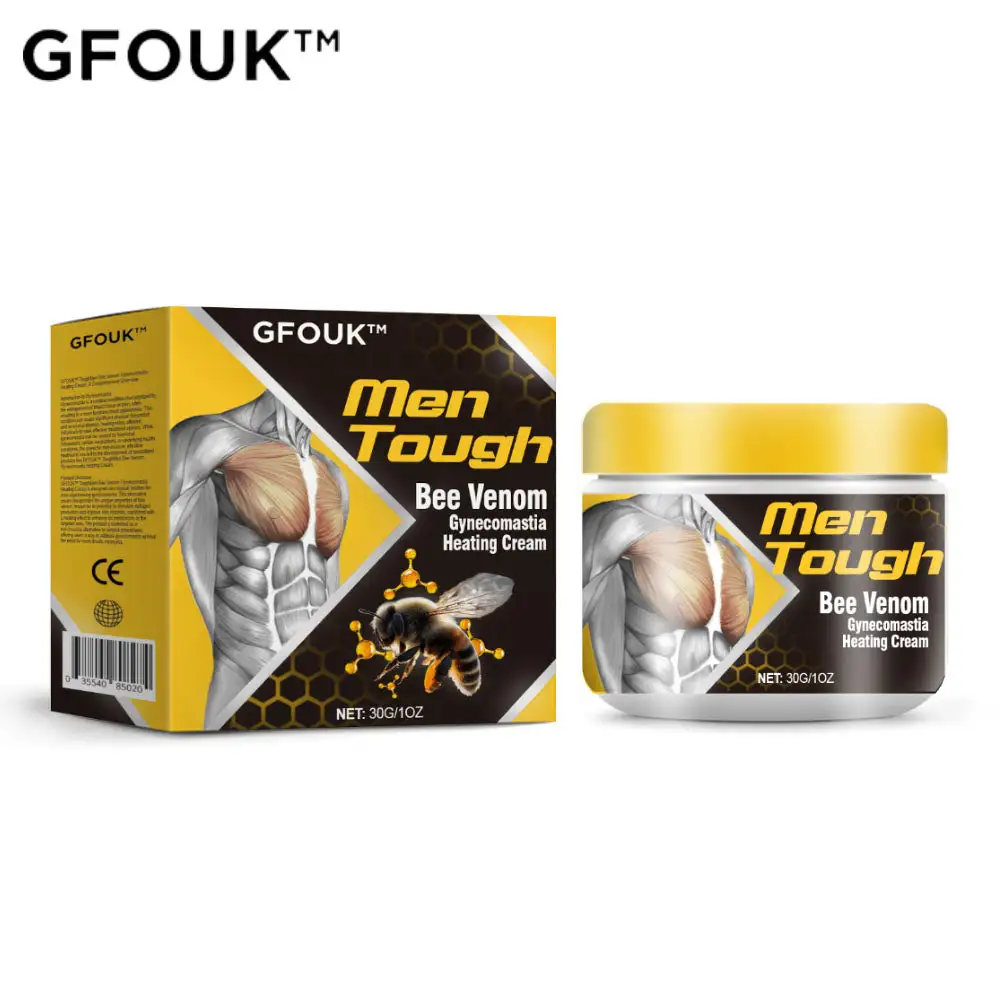 MenTough Bee Venom Gynecomastia Heating Cream