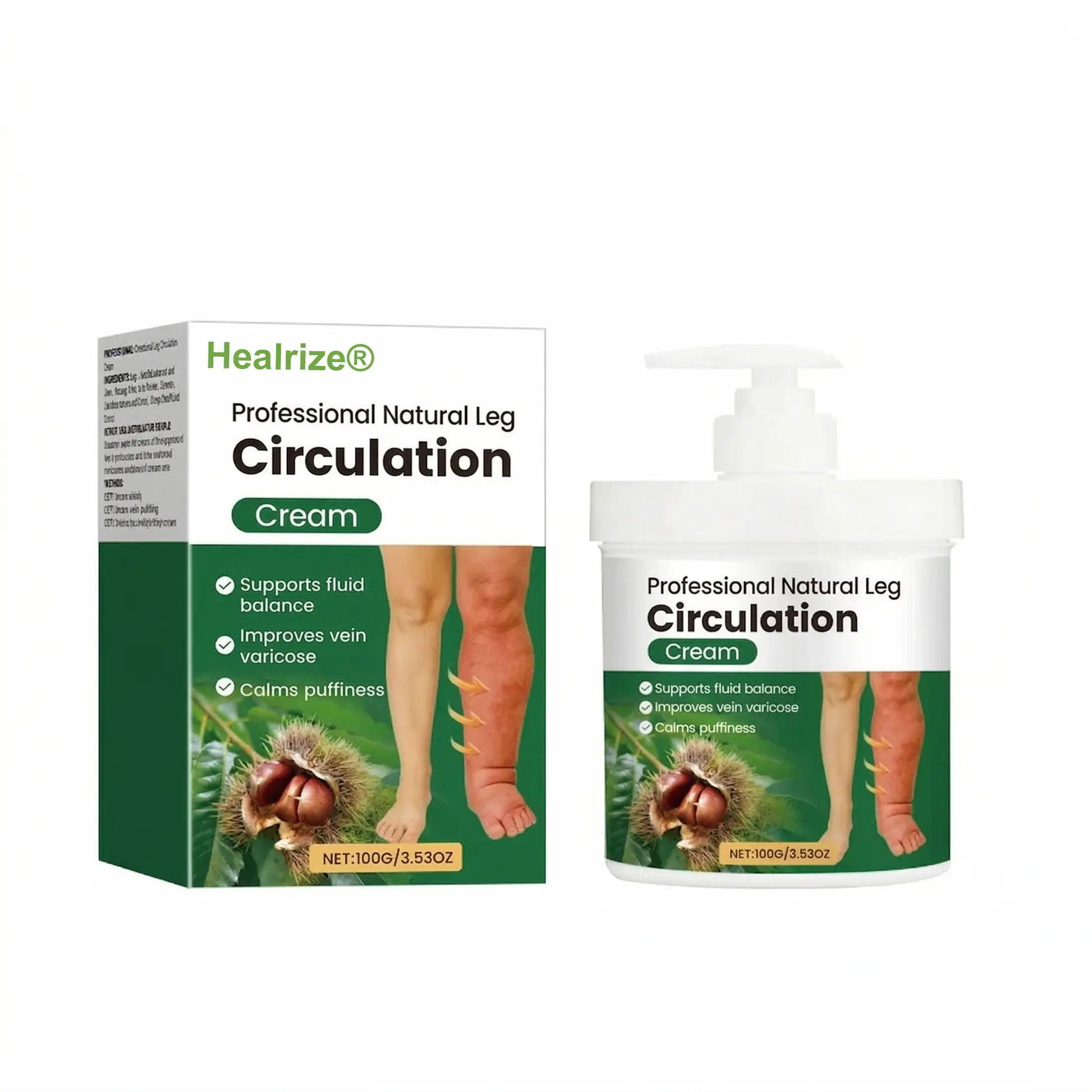 Professional Natural Leg Circulation Cream - Image 7