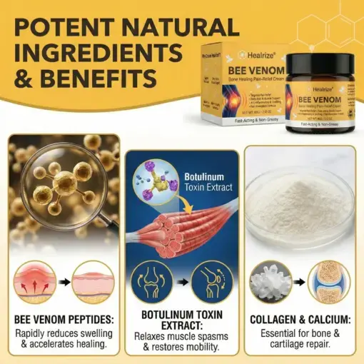 Bee Venom Bone Healing Pain-Relief Cream - Image 5