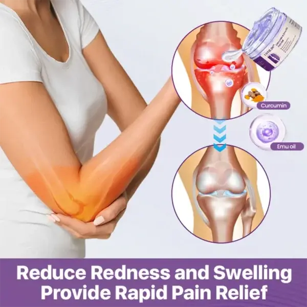 LAST DAY SALE – 80% OFF Curcumin & Emu Oil Pain Gel – Backed by US Osteopathic Experts - Image 7
