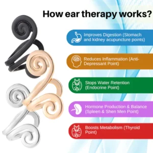 Alternative view of Acupressure Slimming Earrings