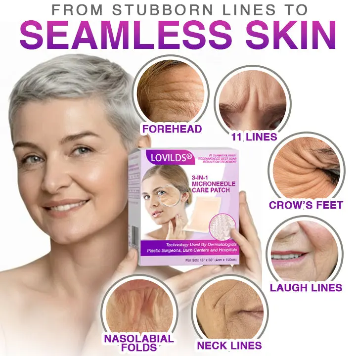 3-in-1 Microneedle Anti-Aging Patch - Image 2