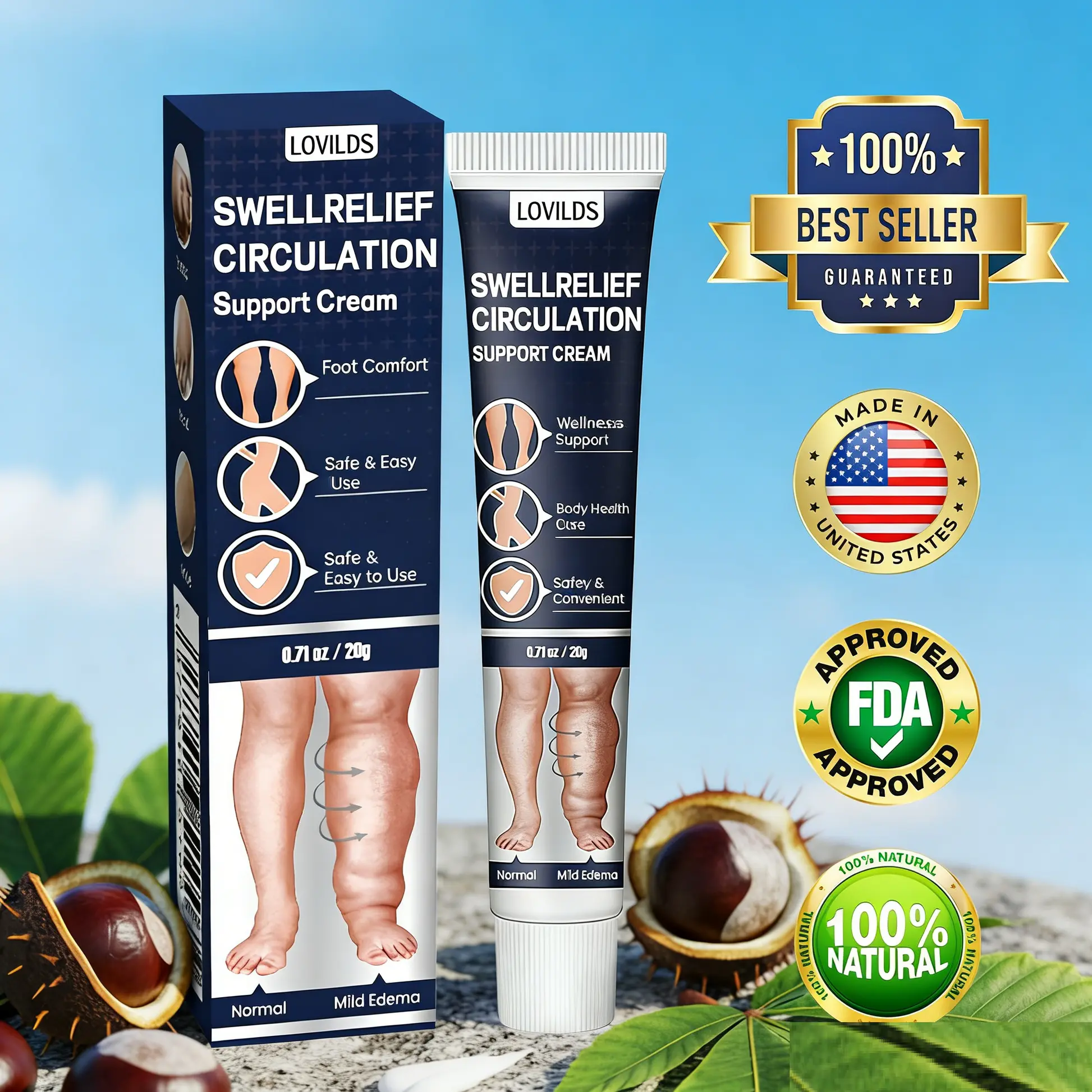 Swell Relief Circulation Support Cream