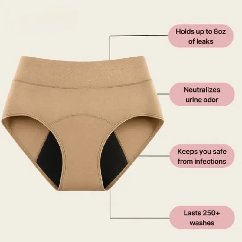 100% Leak-Proof Underwear 4-pack - Image 8