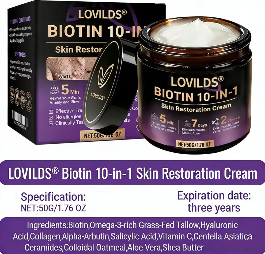 Biotin 10-in-1 Skin Restoration Cream - Image 11