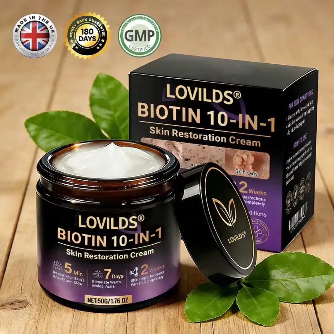 Made and Shipped from UK Biotin 10-in-1 Skin Restoration Cream🌻🌻