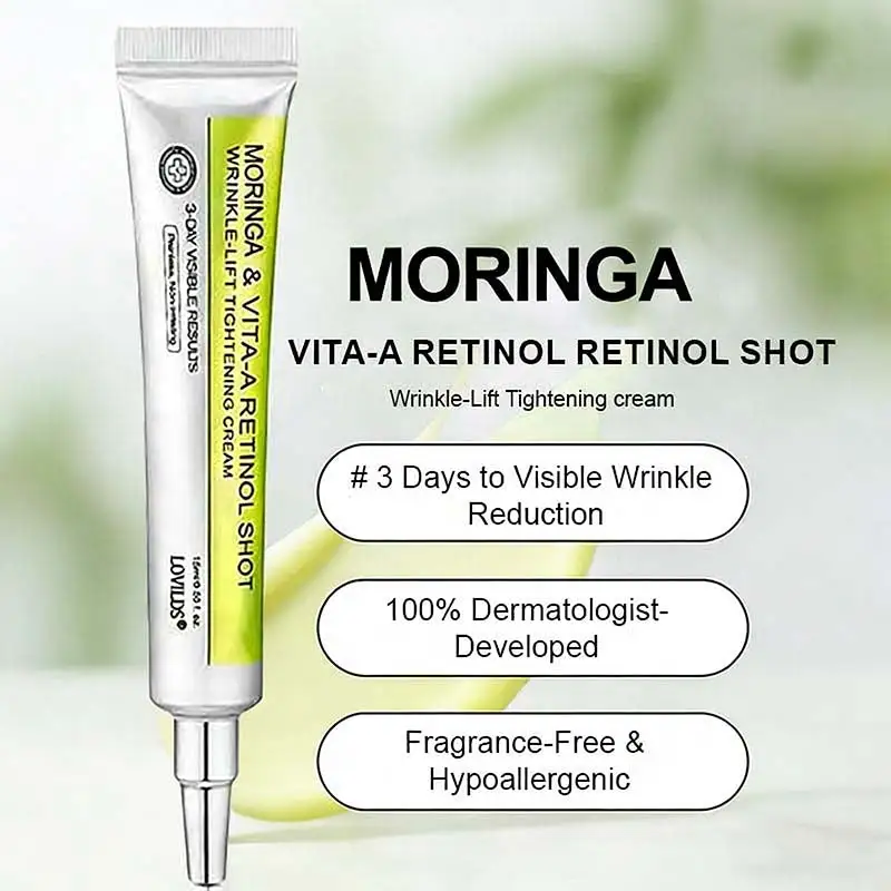 moringa & Vita-A Retinol Shot Wrinkle-Lift Tightening cream - Last Day Promotion 70% OFF - Image 11
