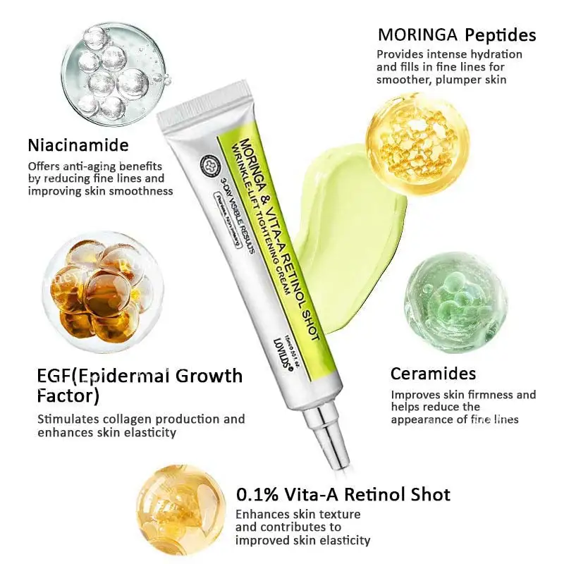 moringa & Vita-A Retinol Shot Wrinkle-Lift Tightening cream - Last Day Promotion 70% OFF - Image 15