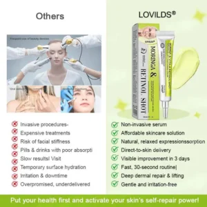 Alternative view of 🧠👨‍⚕️Made and shipped from the USA moringa & Vita-A Retinol Shot Wrinkle-Lift Tightening cream - Last Day Promotion 50% OFF