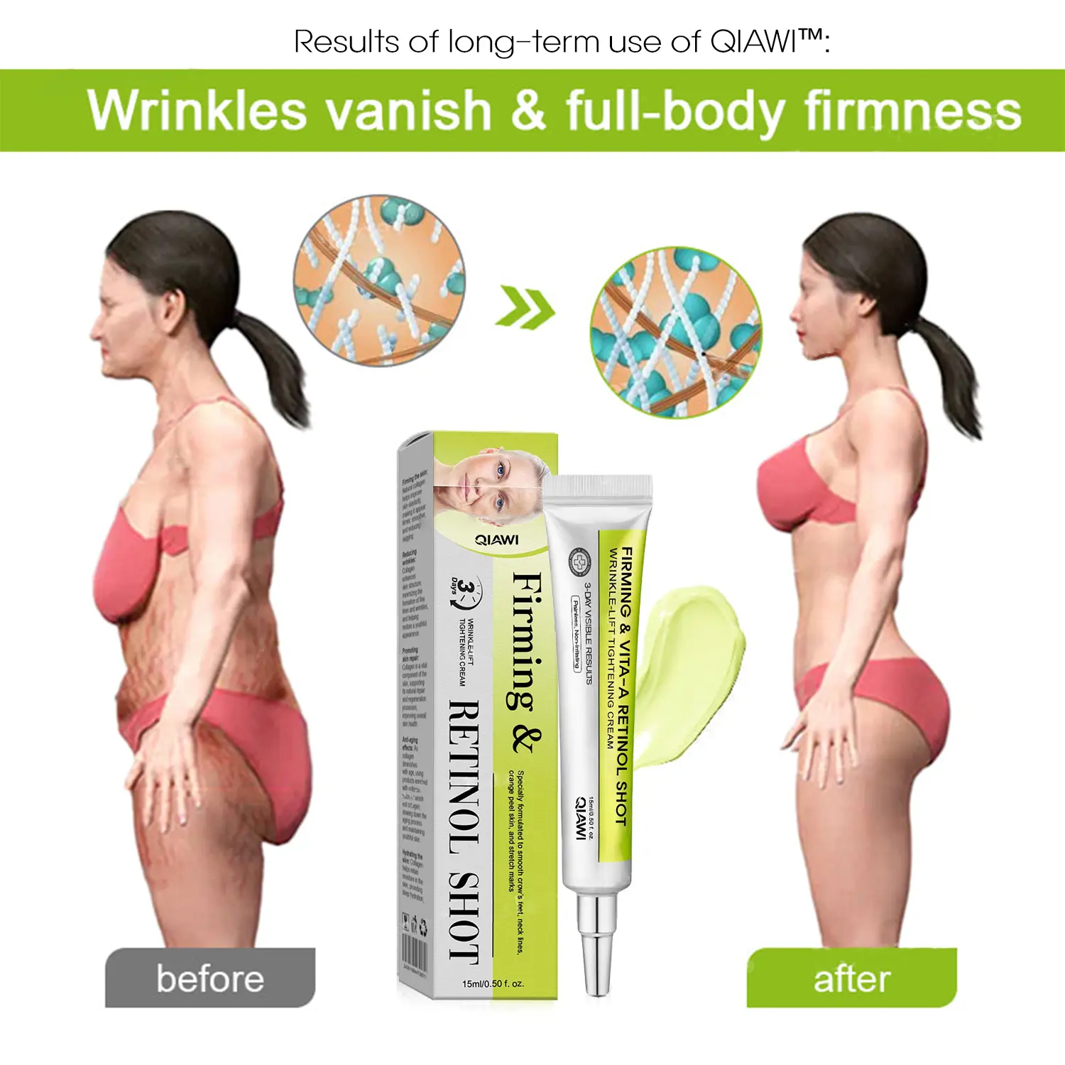 Skin Tightening & Vita-A Retinol Retinol shot Anti-Wrinkle Firming Tightening cream - Image 13