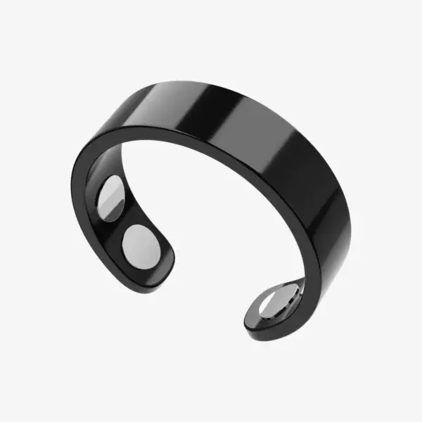 Magnetic Ring – Elegant Stainless Steel Ring – Magnet Rings - Image 12
