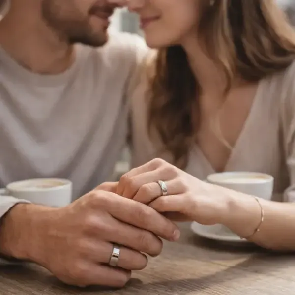 Magnetic Ring – Elegant Stainless Steel Ring – Magnet Rings - Image 5