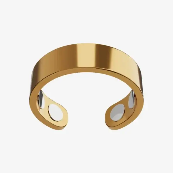Magnetic Ring – Elegant Stainless Steel Ring – Magnet Rings - Image 11