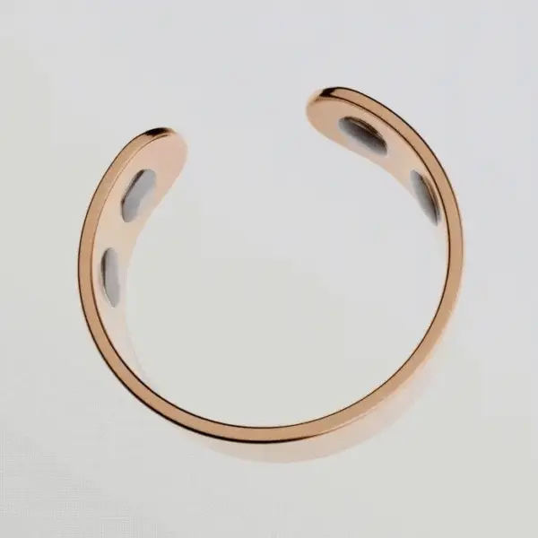 Magnetic Ring – Elegant Stainless Steel Ring – Magnet Rings - Image 3
