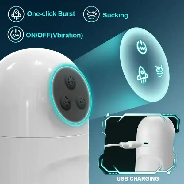 Pulse Pro — Automatic Suction Pleasure Stroker for Men Discreet Shipping - Image 5