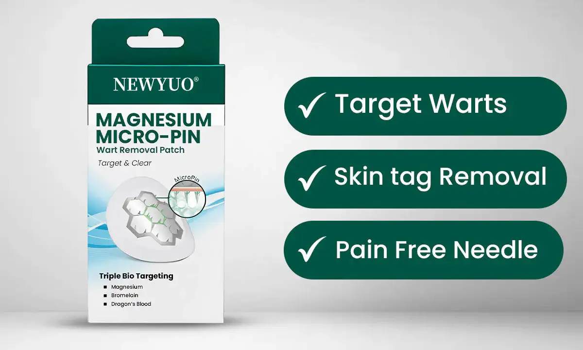Magnesium Micro-pin Wart Removal Patch