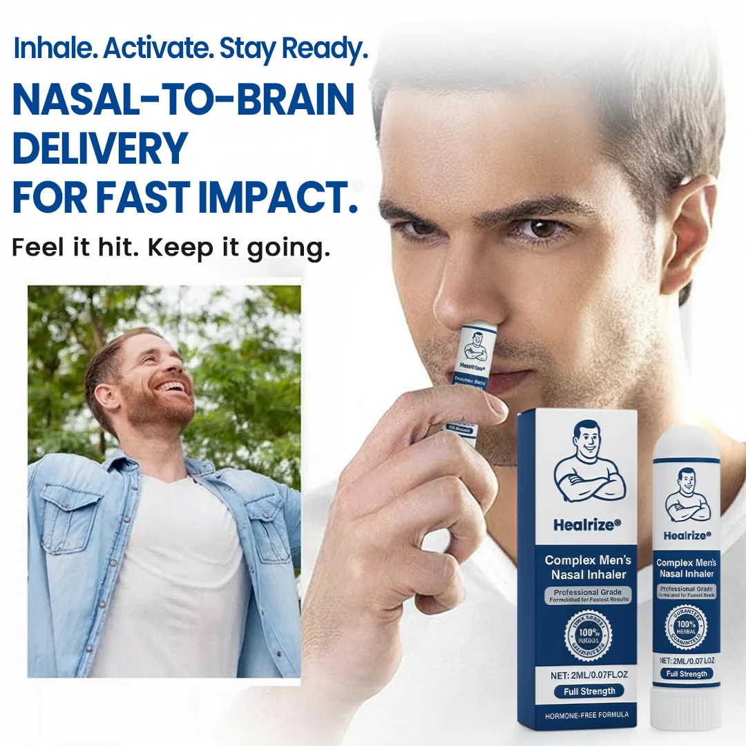 Nasal Inhaler | Firm Erections in 5 Minutes – No Pills!