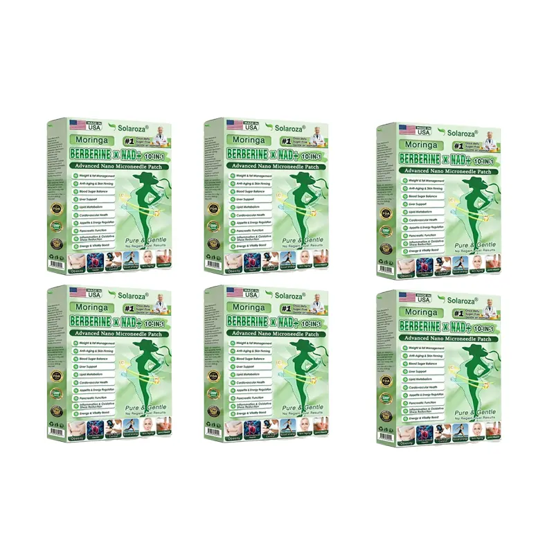 Moringa & Berberine 10-IN-1 Advanced Nano Microneedle Patch - Image 13