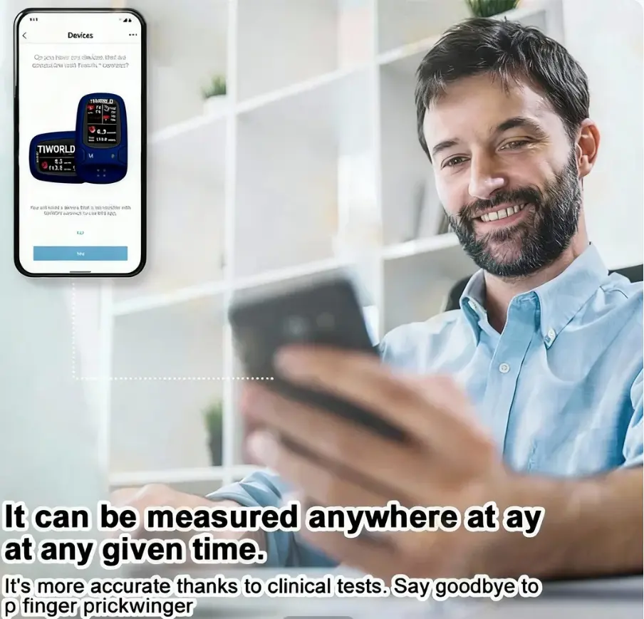 Non-Invasive Blood Glucose Monitor 5 Seconds 99% Accuracy - Image 4