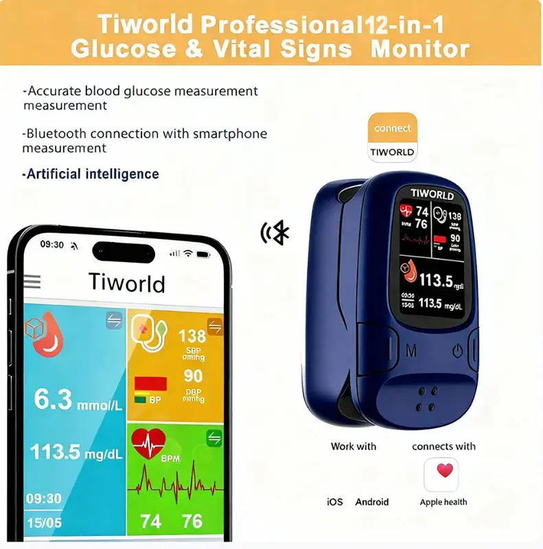 Non-Invasive Blood Glucose Monitor 5 Seconds 99% Accuracy - Image 5