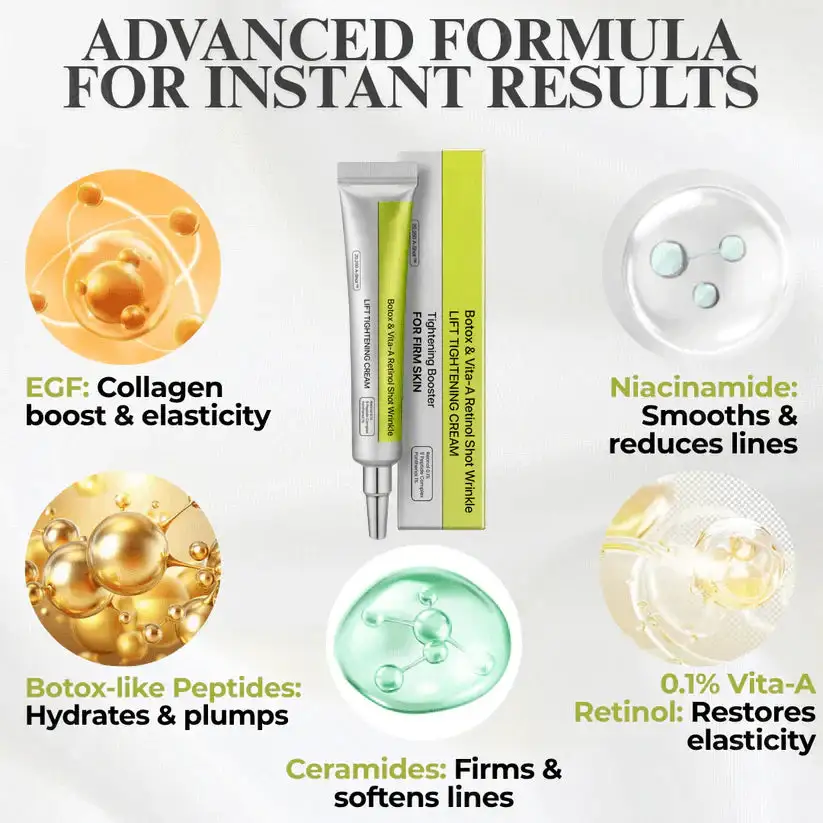 Advanced Peptide Botox-Style + Vita-A Retinol Lifting Renewal Cream - Image 12