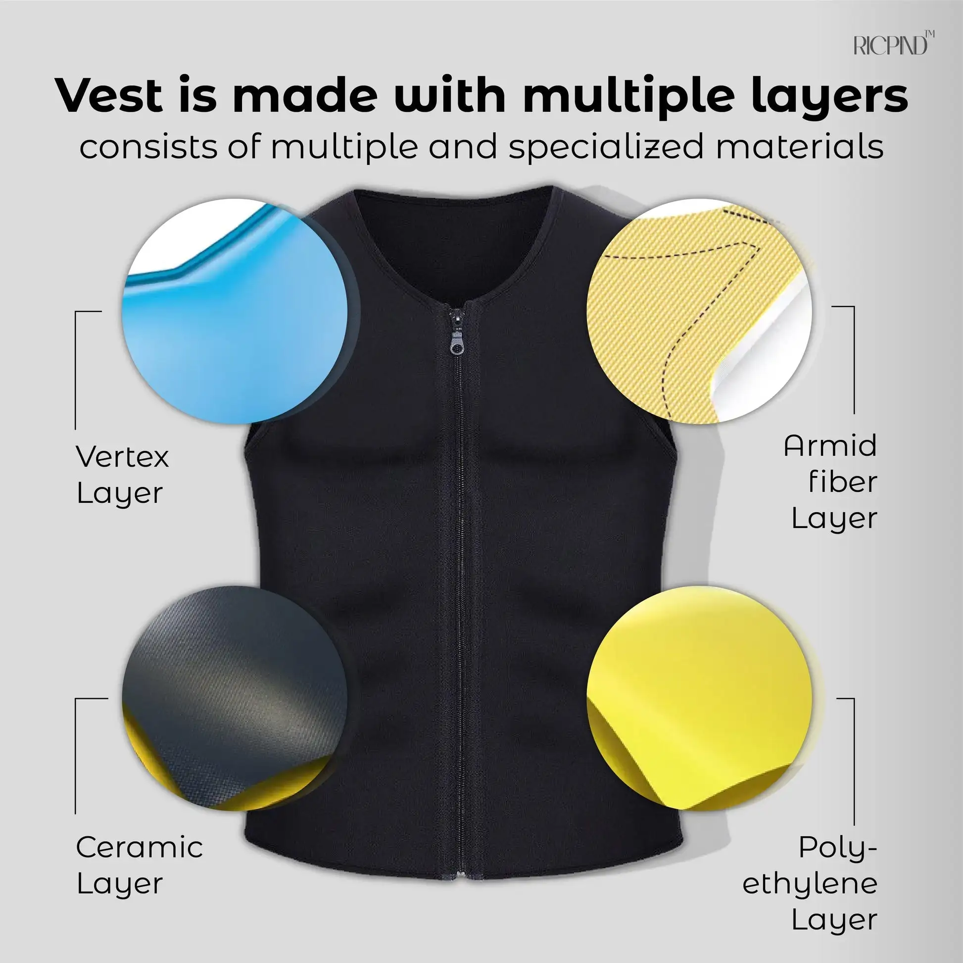 QIAWI 2 Tactical Nano Airsoft Protection Vest - Image 3