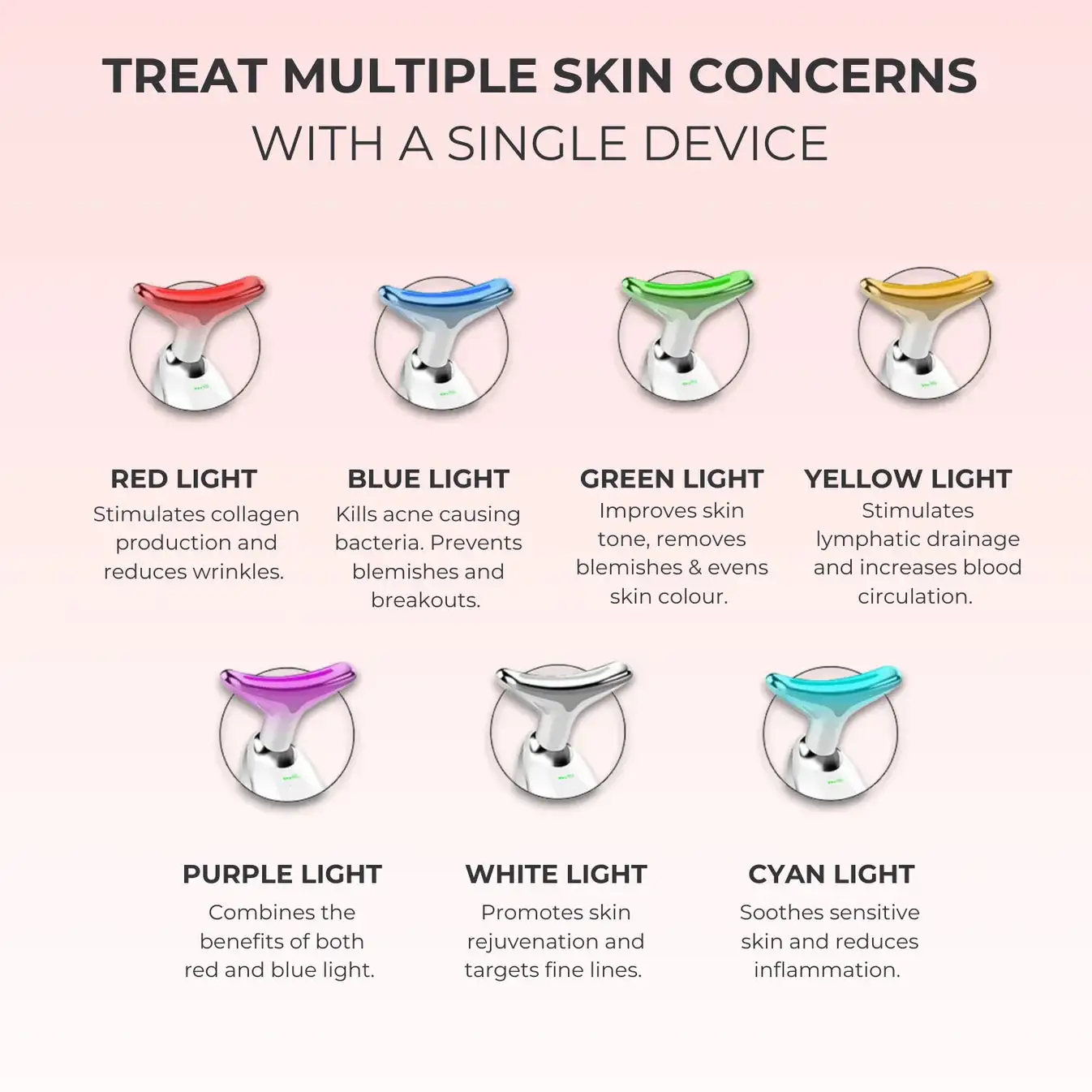 QIAWI 7-in-1 LED Facial Sculptor - Image 12
