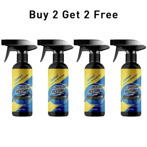 QIAWI Car Nano quick-coat-Advanced Automobile Quick-acting Coating Agent With Dust -Proof and Glazing Effects -Long Lasting Car Showroom gloss that LASTS 350ml - Image 10