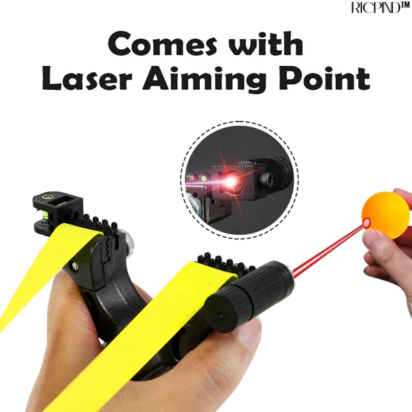 RICPIND Laser Aim Precision Powerful Slingshot - Image 2